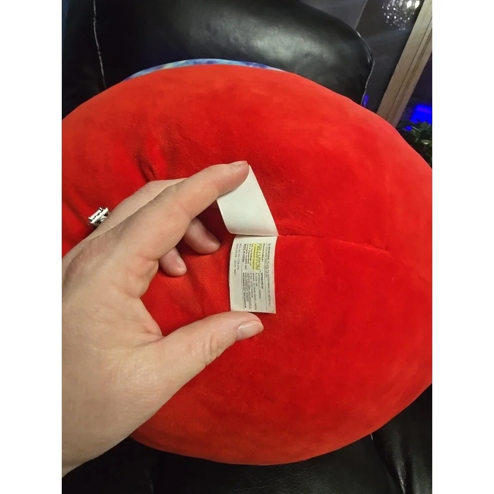 Rare Retired Indie the Hermit Crab Squishmallow Large 24 Inch Red‎ With Blue